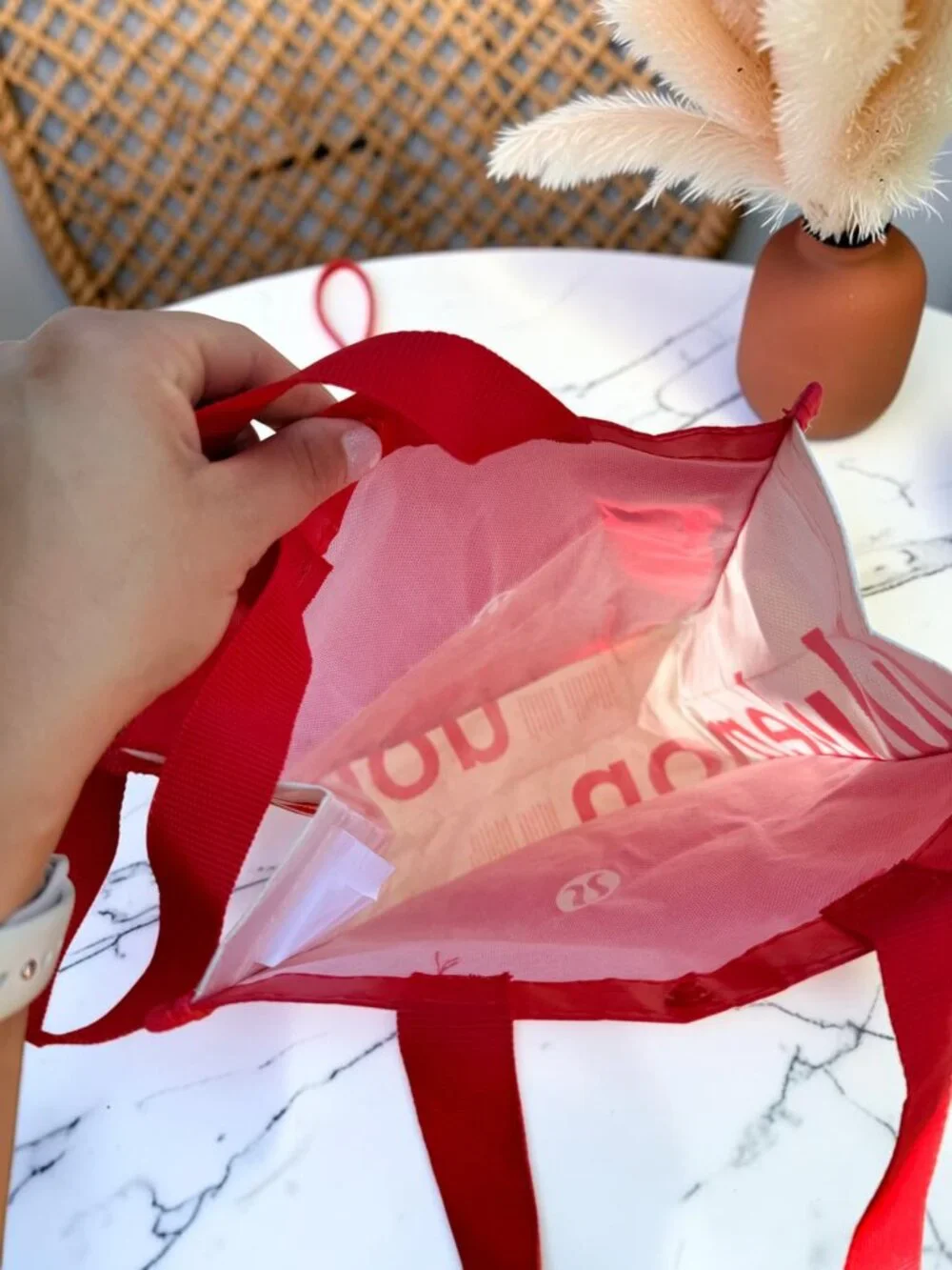 Lululemon Reusable Bag Bundle X2